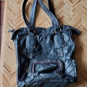 Converse faux leather bag